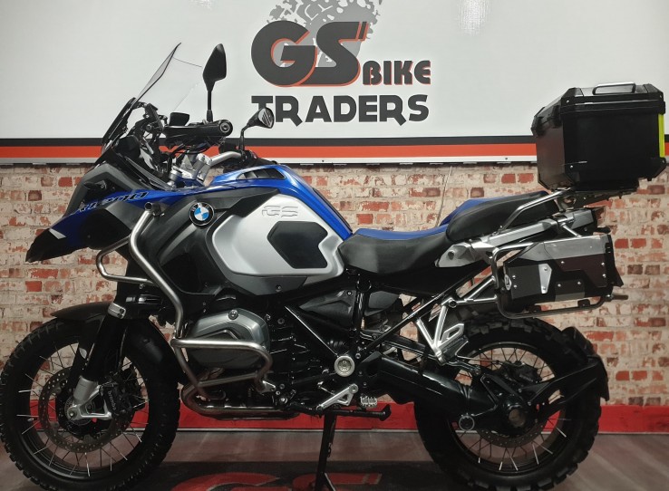 2015 BMW GSA 1200, Racing Blue with Top box